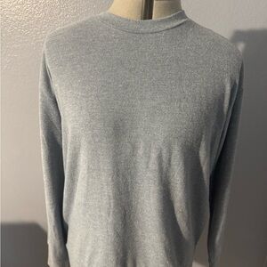 Men's Crewneck Sweater in Heather Gray